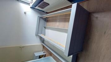 Woood Dennis bed met bedlade, nachtkastje en bureau beschikbaar voor biedingen