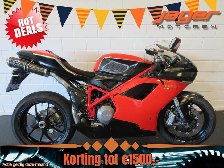 Ducati 848 EVO EDITION TERMIGNONI TOP! (bj 2008), Motoren, Motoren | Ducati, Bedrijf, Super Sport