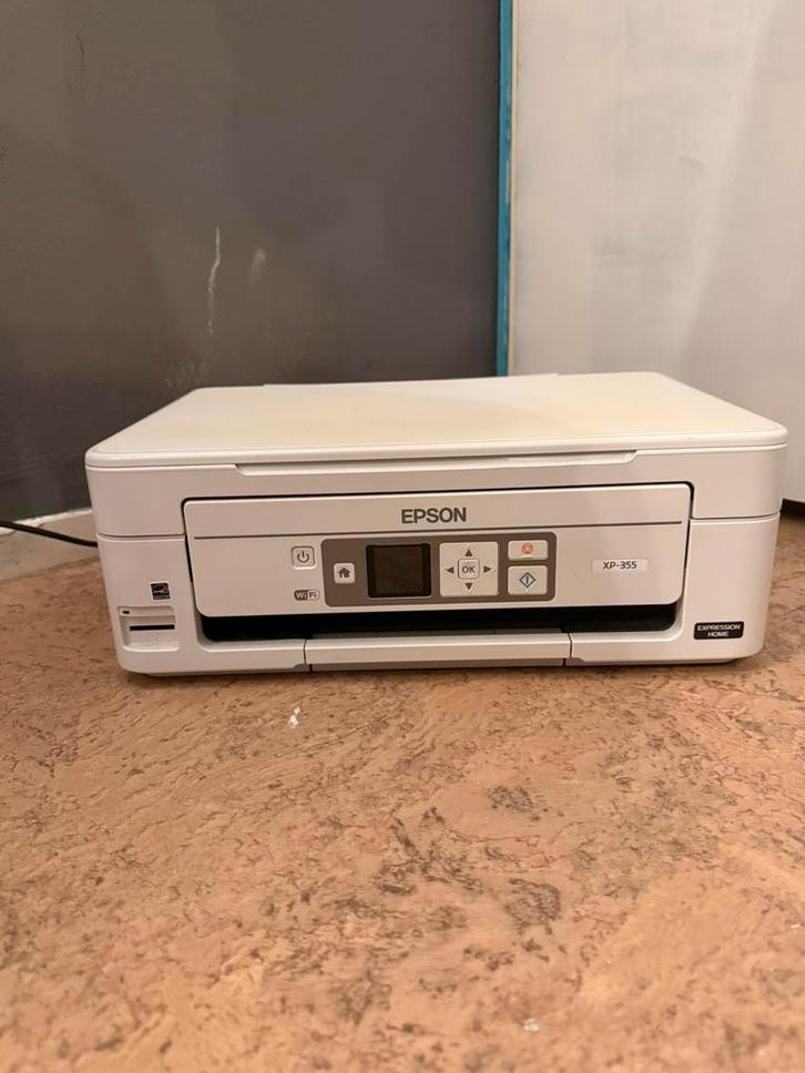 Epson XP-355 All-in-One Printer | WiFi | Scan & Print, Computers en Software, Printers, Zo goed als nieuw, Scannen, Draadloos