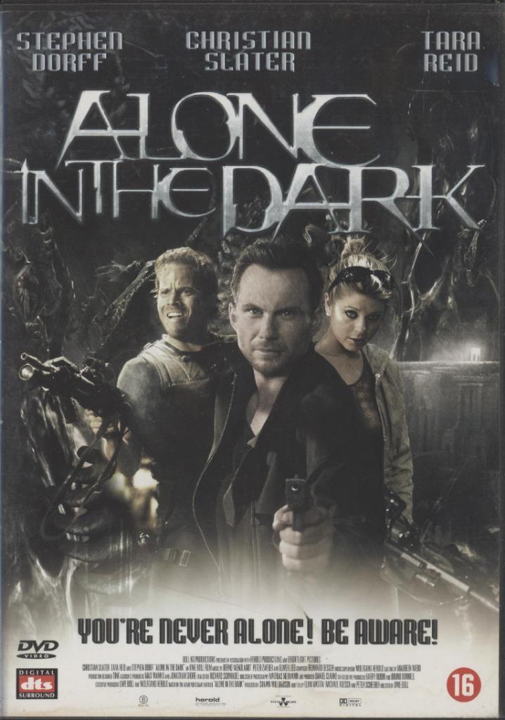 26) Alone in the Dark: met Stephen Dorff en Christian Slater, Cd's en Dvd's, Dvd's | Horror, Gebruikt, Vampiers of Zombies, Vanaf 16 jaar