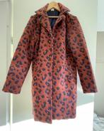 Als nieuw! leuke winter JAS panter Hema 158 / 164 fakefur, Meisje, Ophalen of Verzenden, Zo goed als nieuw, Hema