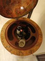 XXL OUDE ORIGINELE ITALIAANSE GLOBEBAR BAR GLOBE  95X60 CM!!, Antiek en Kunst, Ophalen