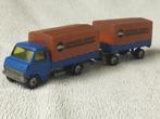 Hanomag Henschel vrachtwagen met aanhanger en huidjes, Ophalen of Verzenden, Zo goed als nieuw, Bus of Vrachtwagen, SIKU
