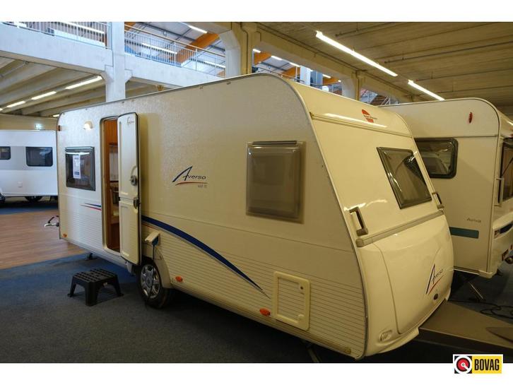Bürstner Averso 460 TS; netjes en met mover, Caravans en Kamperen, Caravans, Bedrijf, tot en met 4, 750 - 1000 kg, Rondzit, Bürstner