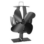 haardventilator met 4 bladen  zonder elektriciteit, Wiltec@.com, Oranjestraat 34 divione, Nieuw, Ophalen of Verzenden