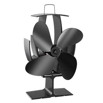 haardventilator met 4 bladen  zonder elektriciteit beschikbaar voor biedingen