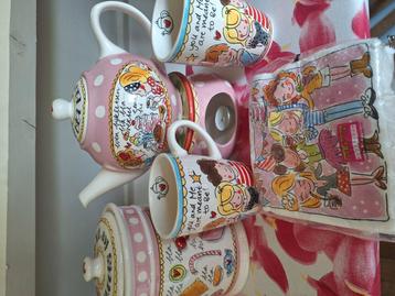 Blond Amsterdam servies - snoeppot, theepot & meer! beschikbaar voor biedingen