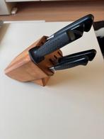 Fissler messenblok, Ophalen of Verzenden, Gebruikt, Rvs of Chroom