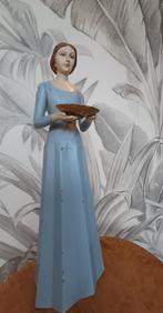 Brocante unieke kandelaarhouder wandornament, Ophalen of Verzenden