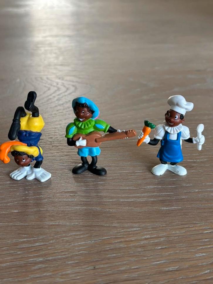 Poppetjes figuurtjes zwarte piet sinterklaas, Diversen, Sinterklaas, Zo goed als nieuw, Ophalen of Verzenden