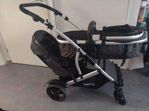 Hauck duo buggy, Kinderen en Baby's, Kinderwagens en Combinaties, Zo goed als nieuw, Overige merken, Ophalen of Verzenden
