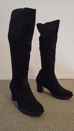 Nieuwe suède look laarzen mt 38, Ophalen, Hoge laarzen, Zwart, Marco Tozzi