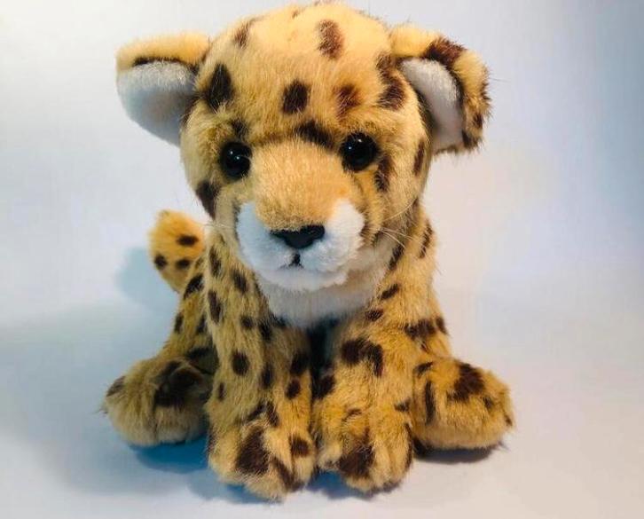 Knuffel baby panter, jaguar, welpje, Wereld Natuur Fonds, Kinderen en Baby's, Speelgoed | Knuffels en Pluche, Zo goed als nieuw