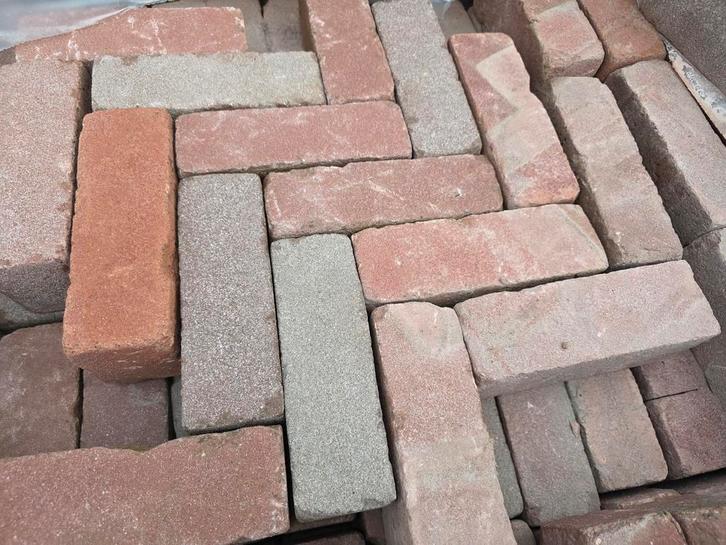 Prachtige partij df nieuw getrommeld! 50,- per m2, Tuin en Terras, Tegels en Klinkers, Nieuw, Klinkers, Beton, Ophalen of Verzenden