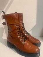 Shabbies maat 38, Fred de la Bretoniere, Bruin, Lage of Enkellaarzen, Ophalen of Verzenden