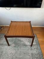 Vintage midcentury salontafel, palissander en teak, Huis en Inrichting, Ophalen, Gebruikt, 50 tot 100 cm, Teakhout