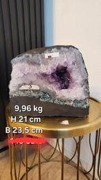 Amethist geode Brazilië, Verzamelen, Mineralen en Fossielen, Ophalen of Verzenden