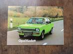 Opel kadett folder/boekjes, Ophalen of Verzenden, Opel, Zo goed als nieuw