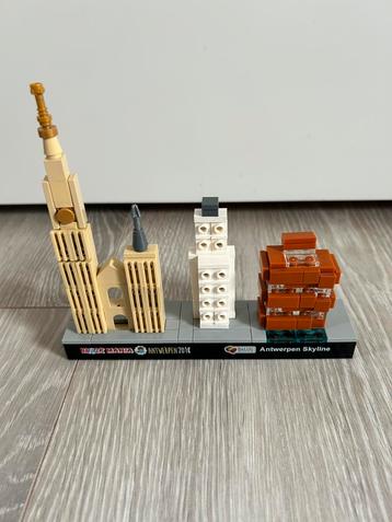 Lego architecture Skyline Antwerpen beschikbaar voor biedingen