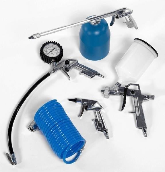 5 Delige Compressor accesoires set AIRPRESS, Ophalen of Verzenden, Nieuw