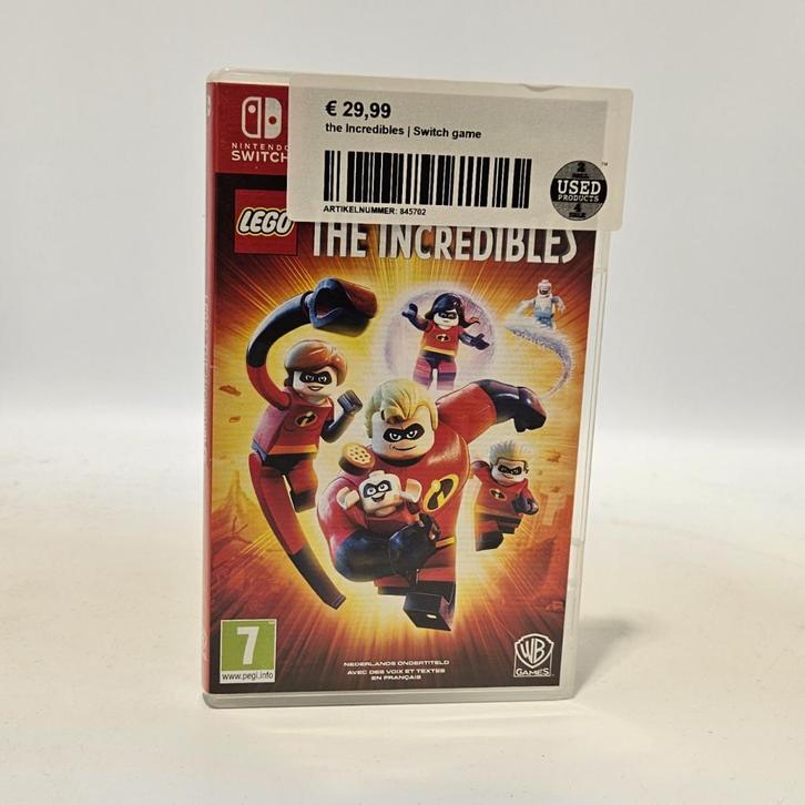 the Incredibles | Switch game, Spelcomputers en Games, Spelcomputers | Nintendo Switch, Gebruikt