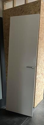 Witte houten binnendeur smal, Doe-het-zelf en Verbouw, Deuren en Horren, Ophalen, Gebruikt