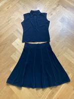 setje Just B. (jurkje maat M, topje maat L), Kleding | Dames, Rokken, Maat 38/40 (M), Blauw, Ophalen of Verzenden, Zo goed als nieuw