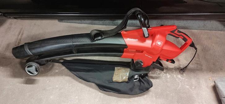 Einhell GE-EL 3000 E Bladblazer/Zuiger, Tuin en Terras, Bladblazers, Gebruikt, Handgedragen, Elektrisch, Met opvangzak, Met versnipperfunctie