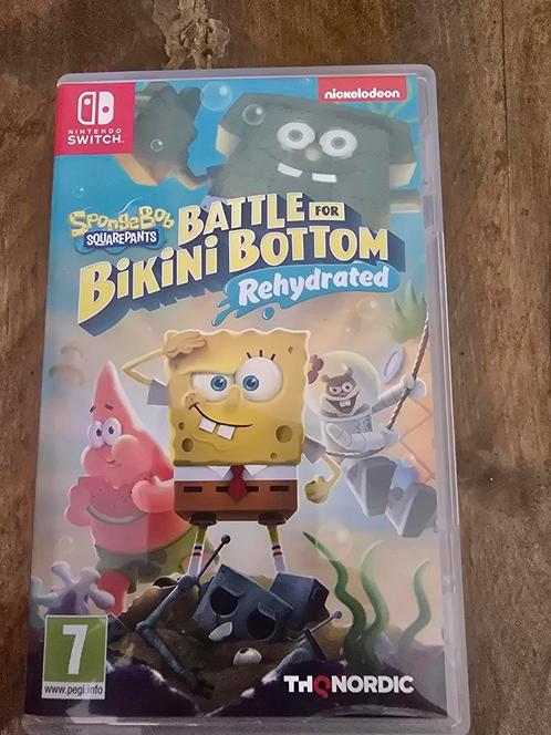 SpongeBob SquarePants: Battle for Bikini Bottom Rehydrated, Spelcomputers en Games, Games | Nintendo Switch, Zo goed als nieuw