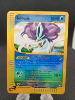 Pokemon Suicune Aquapolis Reverse Foil 2002, Ophalen of Verzenden, Gebruikt, Losse kaart, Foil