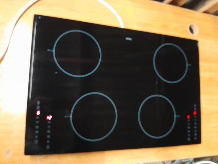NETTE 78CM ATAG HI571AUU INDUCTIE KOOKPLAAT TE KOOP, Witgoed en Apparatuur, Kookplaten, Gebruikt, Inbouw, Inductie, 4 kookzones