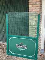 Heineken windscherm, Tuin en Terras, Ophalen, Gebruikt, Aluminium, Spijlenhekwerk