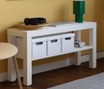 Ikea Bijzet Tafel Smalle Sidetable (Wit), Huis en Inrichting, Tafels | Sidetables, Ophalen, 50 tot 100 cm, Zo goed als nieuw, Slim Wit