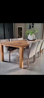 GRATIS 6 PTMD Eetkamerstoelen, Huis en Inrichting, Stoelen, Ophalen, Gebruikt, Stof, Vijf, Zes of meer stoelen