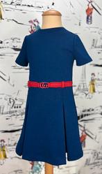 Gucci logo-jacquard jurk met GG riempje maat 6 (650 euro), Gucci, Gucci EU, Customercare@gucci.com, Zo goed als nieuw