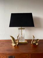 Nachtmann Leuchten tafellamp met kristallen voet, vintage, Gebruikt, 50 tot 75 cm, Glas, Ophalen of Verzenden