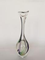 Vaas Kristalunie Max Verboeket Gesigneerd Artglass, Ophalen of Verzenden