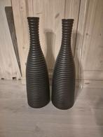 2 zwarte vazen van de ikea 60 cm hoog, Ophalen, Zo goed als nieuw