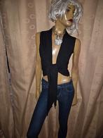 Prachtige gilet van cora kemperman maat M zwart zgan, Kleding | Dames, Overige Dameskleding, Cora Kemperman, Ophalen of Verzenden