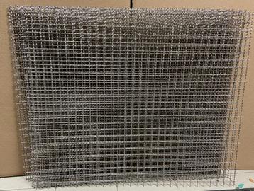 RVS Draadhek 100x85 cm 31x31mm draaddikte 3mm. beschikbaar voor biedingen