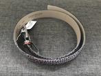 Heren riem 100 cm Portofino Crocodile print NIEUW, Kleding | Heren, 95 tot 105 cm, Zwart, Nieuw, Ophalen of Verzenden