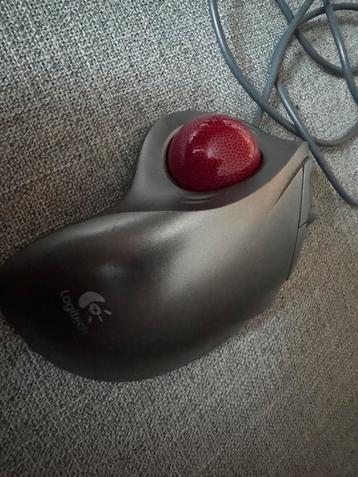 Logitech trackman wheel trackball USB muis beschikbaar voor biedingen