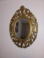 Spiegel Barok Brocante, Ophalen, Zo goed als nieuw, Minder dan 100 cm, Ovaal