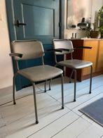 Set van vier Gispen stoelen, Huis en Inrichting, Stoelen, Ophalen, Kunststof, Gebruikt, Vier