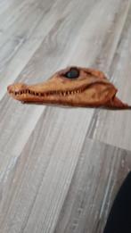 Briefopener met echte Krokodillenkop, Ophalen of Verzenden