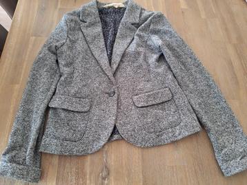 H&M meisjes colbert, grijs, maat146 beschikbaar voor biedingen