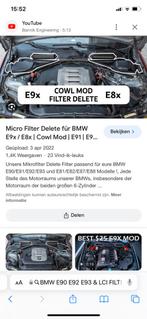 Luchtinlaatkanaal links en rechts complete set voor BMW M, Auto-onderdelen, Ophalen of Verzenden, Gebruikt, BMW