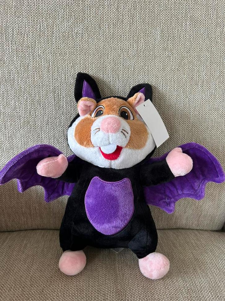 Halloween vleermuis Hamster Albert Heijn/ AH, Kinderen en Baby's, Speelgoed | Knuffels en Pluche, Nieuw, Overige typen, Ophalen of Verzenden