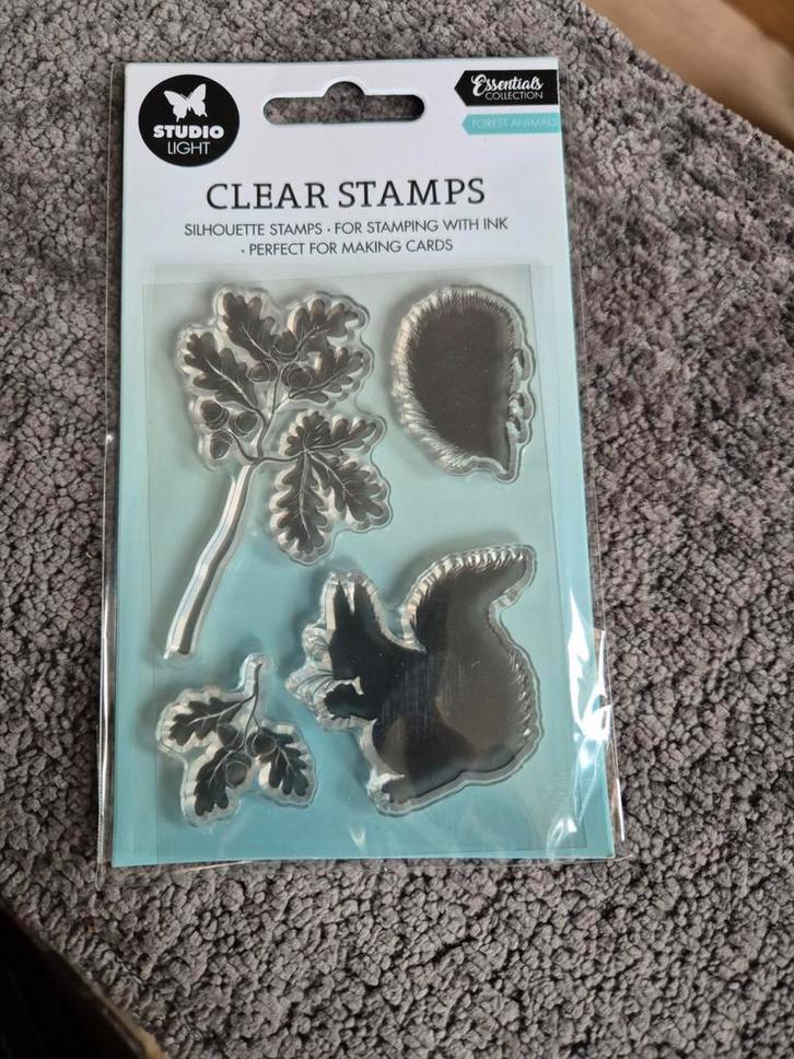 Studio Light Clear Stamps & Acetate Sheets - Nieuw, Hobby en Vrije tijd, Stempelen, Nieuw, Clearstamp, Ophalen of Verzenden