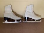 Kunstschaatsen wit maat 7/39, Overige merken, Gebruikt, Ophalen of Verzenden, Kunstschaatsen